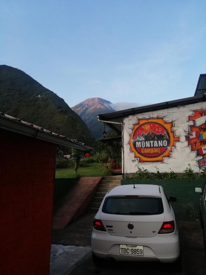 Montano Camping & Hostel Baños Екстериор снимка