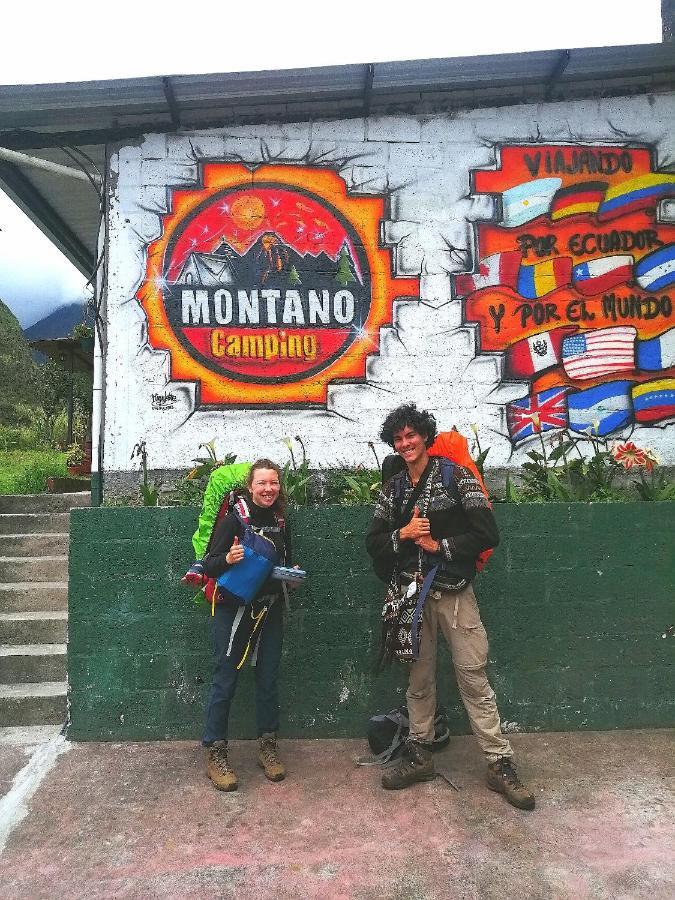 Montano Camping & Hostel Baños Екстериор снимка