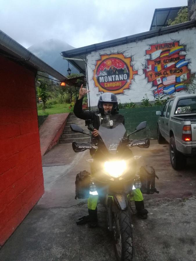 Montano Camping & Hostel Baños Екстериор снимка