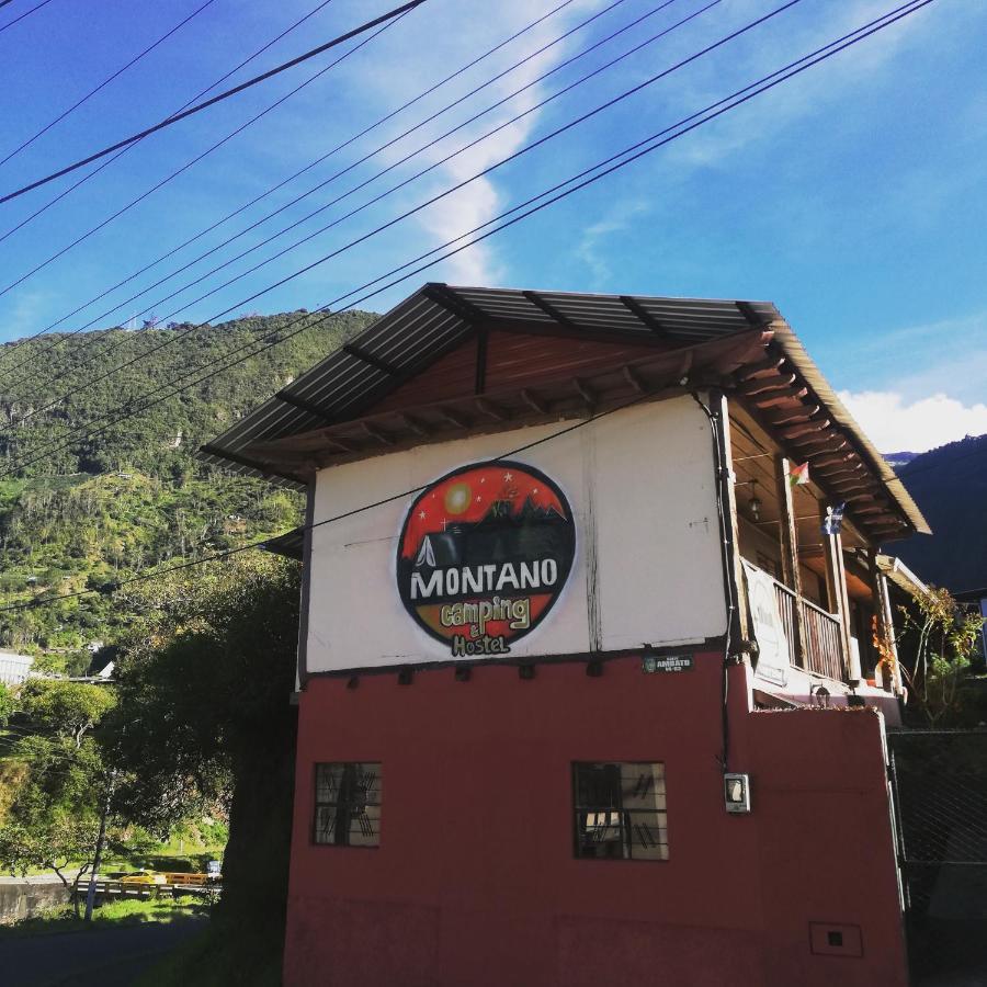 Montano Camping & Hostel Baños Екстериор снимка